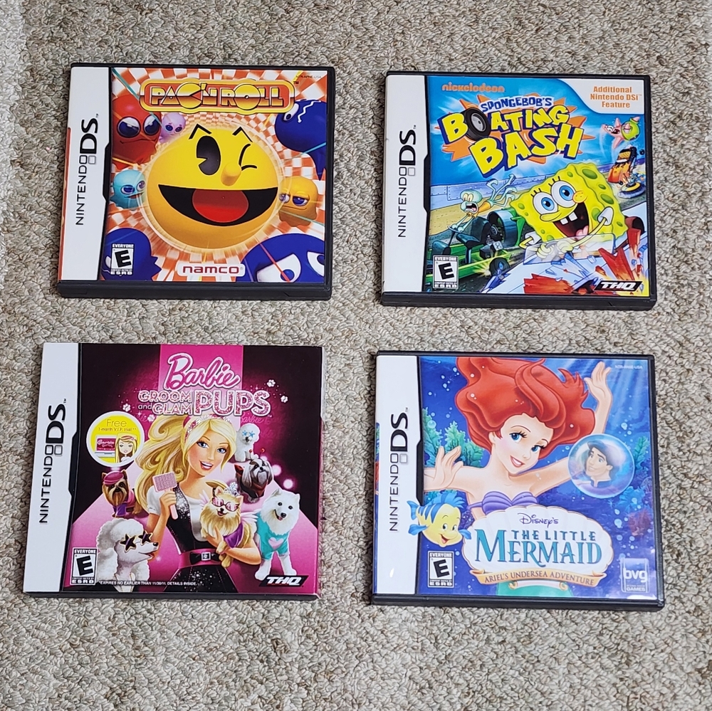 Nintendo DS Four Game Bundle